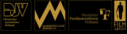 Deutscher Journalisten Verband, Marketing-Club Bremen, Deutscher Fachjournalisten Verband, FilmArtists